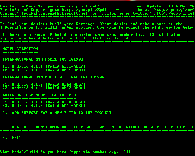 Samsung GS3 Mini ToolKit