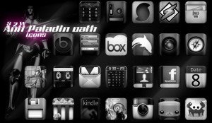 S2W Paladins Oath Icons - Dark Icons In Black Background - Droid Views