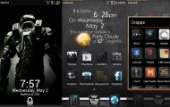 Echo V4 - Black And Blue Theme For MIUI V4 5.0 - Droid Views