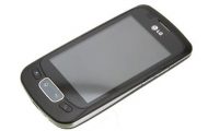 LG Optimus One - LG Optimus Black Front View - Droid Views