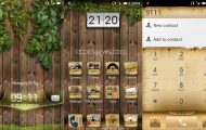 Summer Memories Theme - Summer Memories Theme For MIUI V4 With Wooden Fence And Leaves - Droid Views