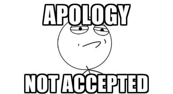 Apple Was Asked To Publicly Apologize To Samsung - Black And White Apology Not Accepted - Droid Views