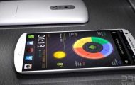 Samsung Galaxy S4 1080p Full HD AMOLED Display And QuadCore Processor - Samsung Galaxy S4 Lying On The Desk - Droid Views