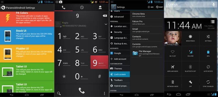 paranoid android features