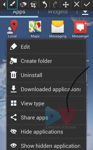 Take Screenshot on Samsung