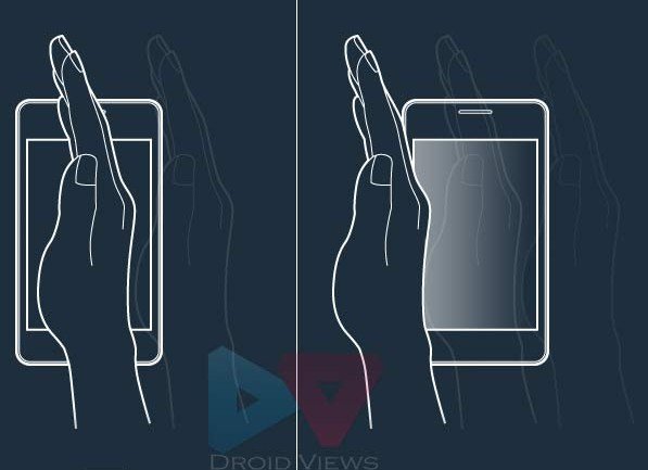 capture screen palm gesture