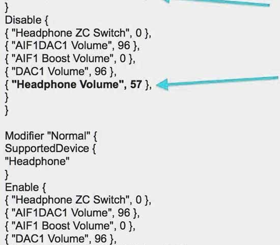 edit volume gain file notepad