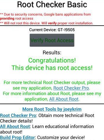 Galaxy S4 i9500 root