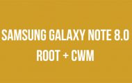Galaxy Note 8.0 Root