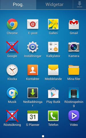 remove bloatware on galaxy s4
