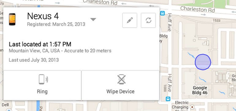 Track Lost Android Phone