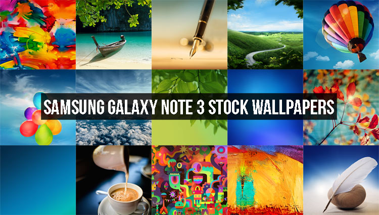 Samsung Galaxy Note 3 Stock Wallpapers