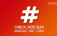 Check MD5 Checksum