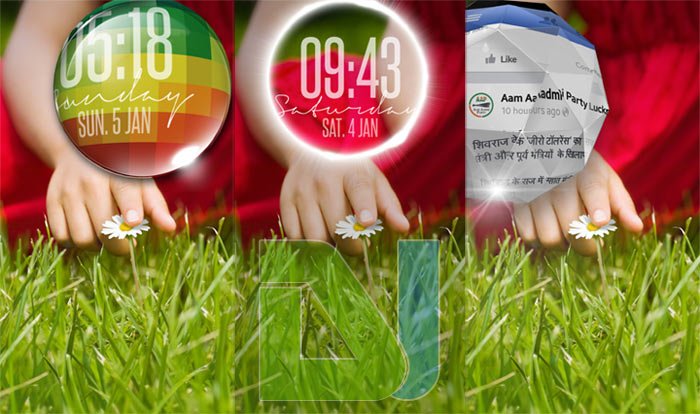 LG G2 lockscreen preview