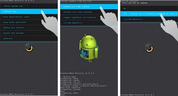 install rom in twrp
