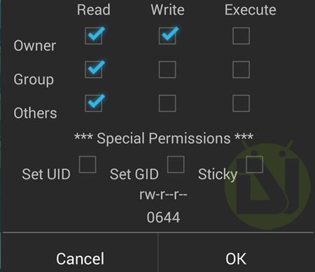 set-file-permissions