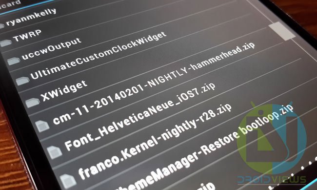install rom in twrp