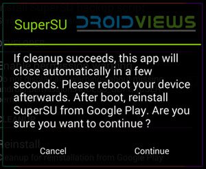 supersu reinstall