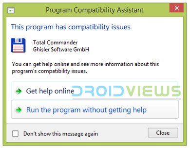 windows program compatibility