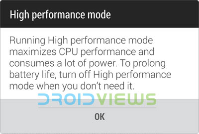 High-Performance-Mode