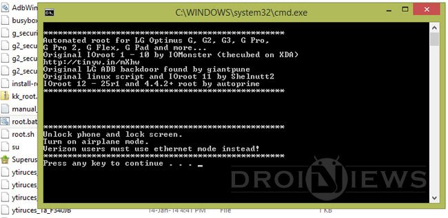 Root-LG-G3-IOroot