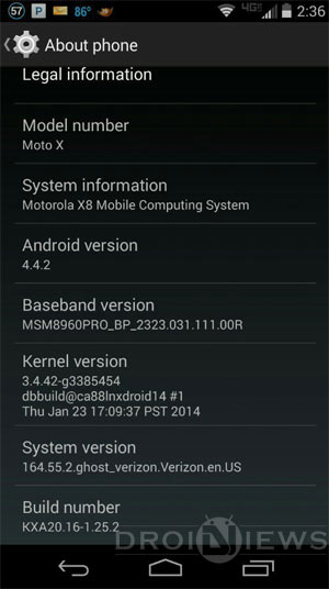 moto x android 4.4.2