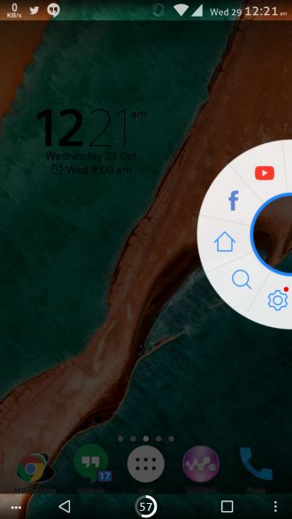 Baidu widget