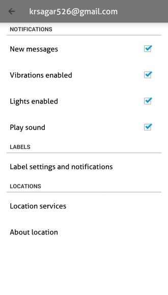 Inbox Settings