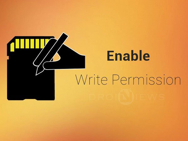 Write Access to External Storage