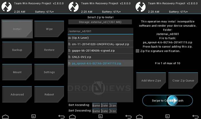 recovery-install-ROM