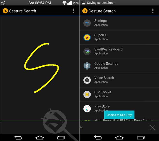 Google-Gesture-Search