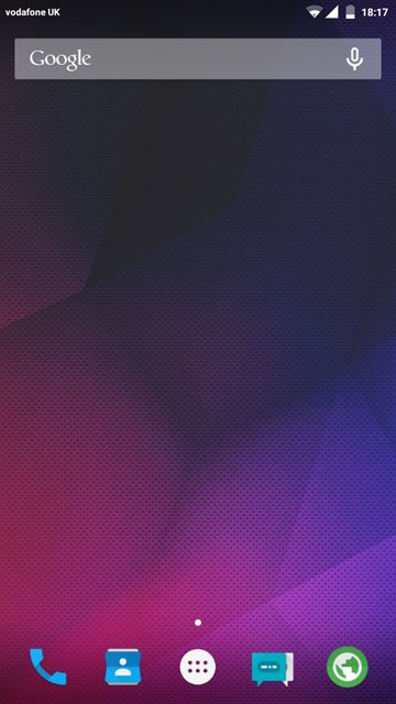 RR Remix home screen