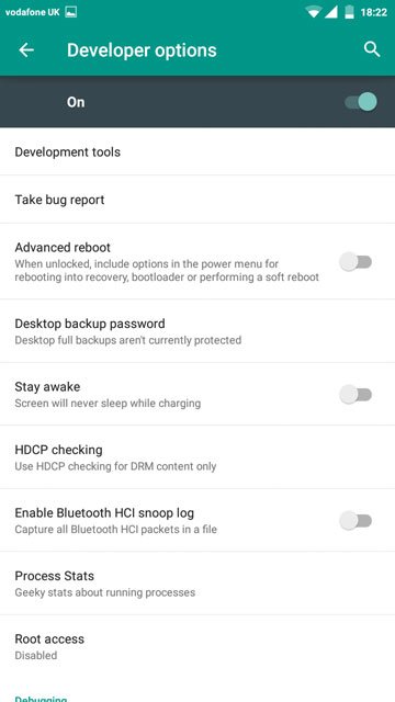 RR Remix developer options