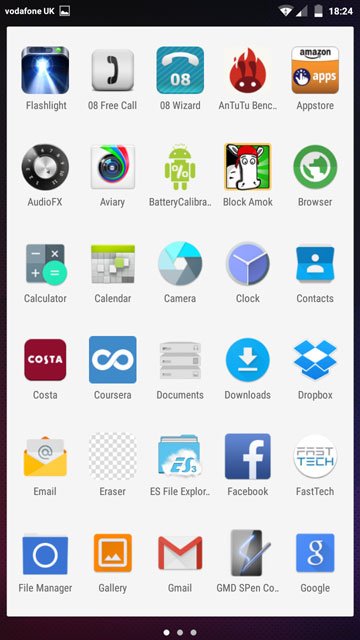 RR Remix app drawer