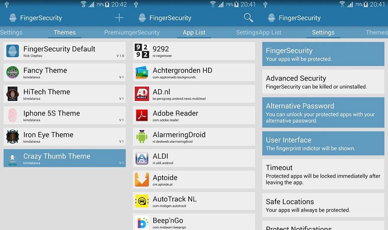 fingersecurity-screens