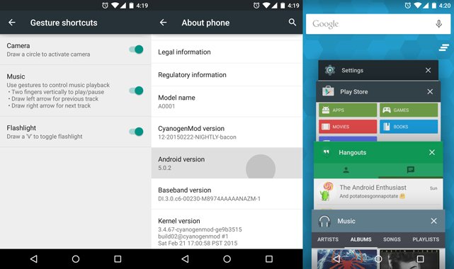 CyanogenMod-12-OPO-ROM