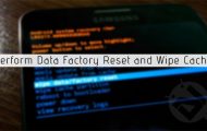 perform factory reset on samsung