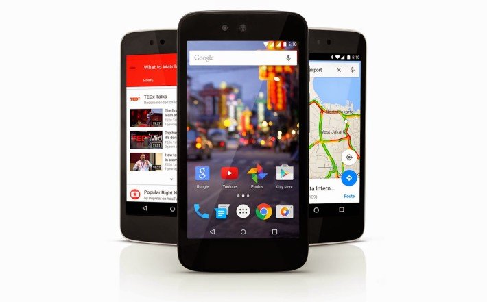 Lollipop OTA on Android One