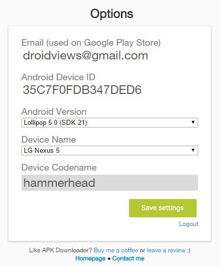 apk downloader gmail account signin