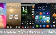 home screen customization tips