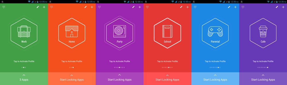 Hexlock privacy app screenshots