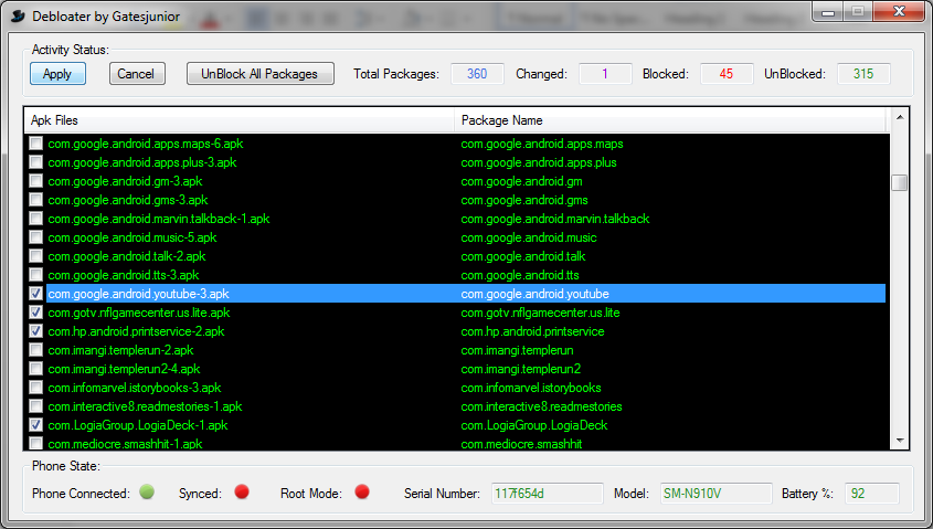 debloater-disable-app