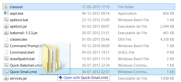 smali classout jar file