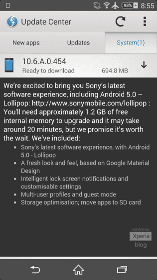 xperia-z-lollipop-update