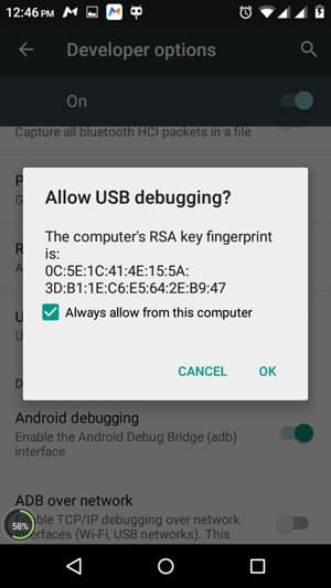 USB-Fingerprint