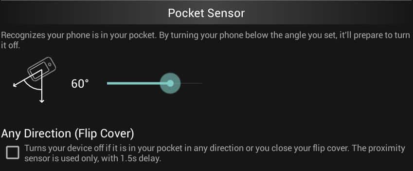 pocket sensor