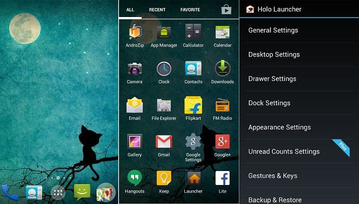 holo launcher