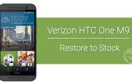 Restore Verizon HTC One M9 to Stock