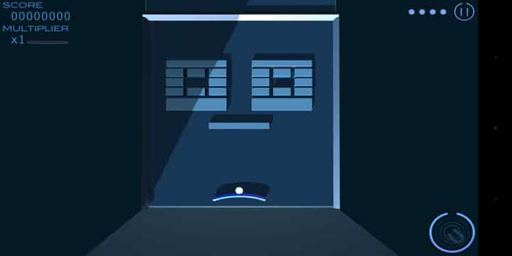 Grey Cubes 3d brick breaking game