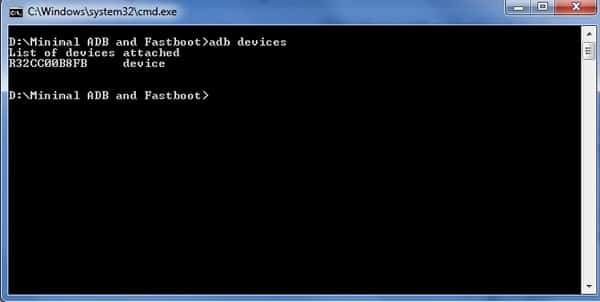 Minimal ADB